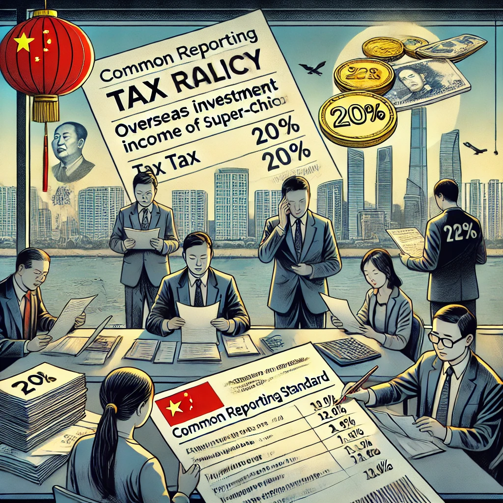 中国开始对国内超级富豪的海外投资收益征税